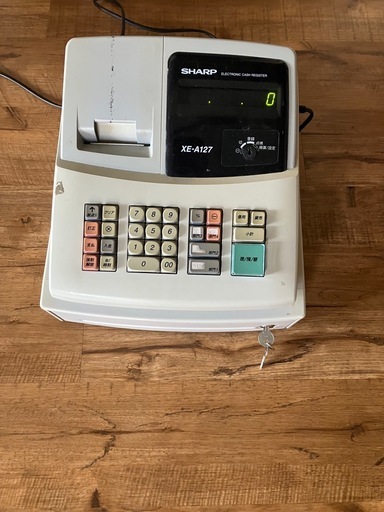 シャープ　レジスター