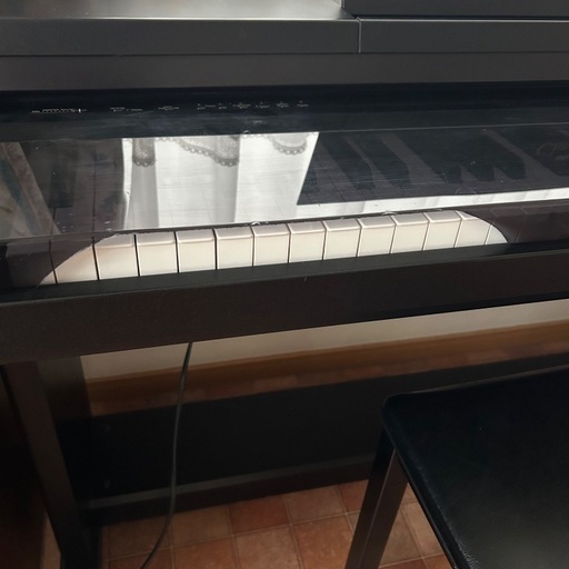 本日取引可能！YAMAHA電子ピアノ中古CLP-360レトロ動作確認済み・椅子付き