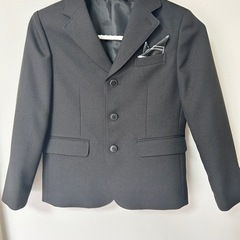 式服　ジャケット&ネクタイ　男の子130cmの画像