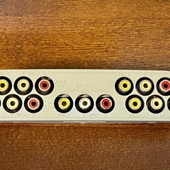 4chビデオ(AV)セレクター,AVケーブル4set付の画像