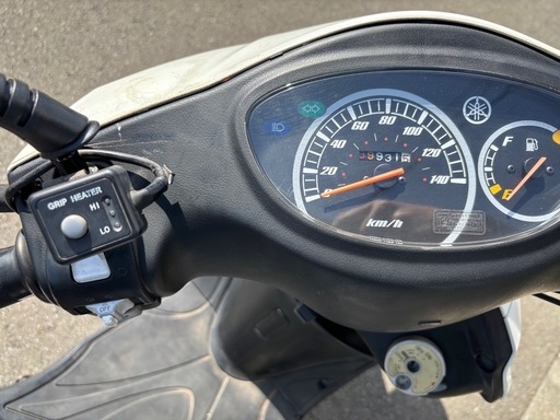 アクシストリート  125cc  グリップヒーター、ボックス付き