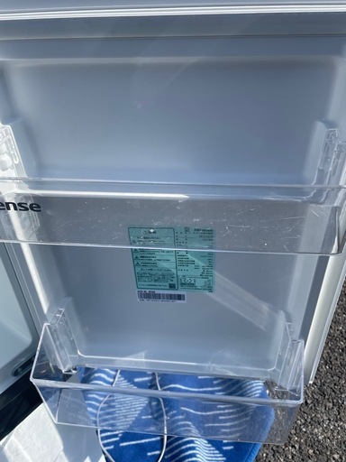 24年製　135L 冷蔵庫　ハイセンス