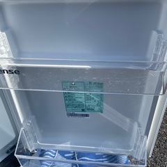 24年製　135L 冷蔵庫　ハイセンスの画像