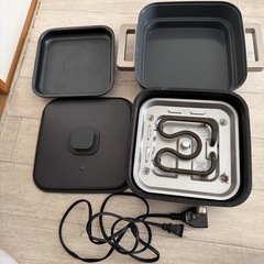 アイリスオーヤマricopa　グリル鍋　1-2人用の画像