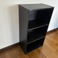 【土日のみ】本棚（3段ボックス）の画像