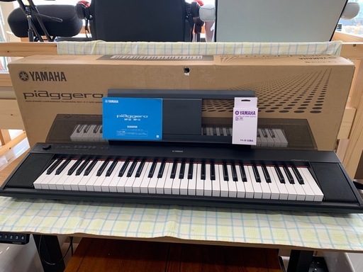 美原店　2020年製 YAMAHA 電子キーボード Piaggero ピアジェーロ NP-12B 