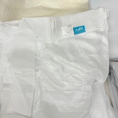 15未使用品　カーテン　100cmx丈200cm  4枚セット　1級遮光　レースカーテン付きの画像