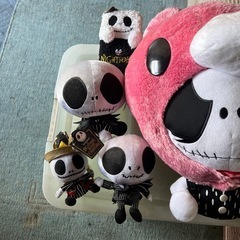 TiM BURTON'S・ナイトメアぬいぐるみ色々・9点の画像
