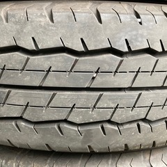 ハイエース等 DUNLOP 195/80R15 24年製 夏タイヤの画像