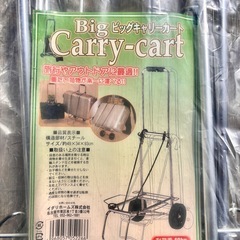 キャリーカート　未開封　新品の画像