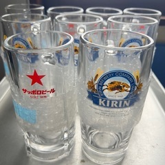 おうちビアガーデン🍺 サッポロビール★ビアジョッキ🍺　キリンビールジョッキ🍺セットの画像