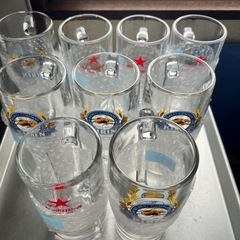 おうちビアガーデン🍺 サッポロビール★ビアジョッキ🍺　キリンビールジョッキ🍺セットの画像