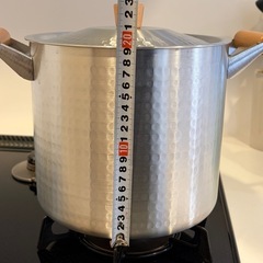 アルミ打ち出し寸胴鍋の画像