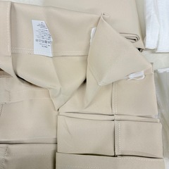 21未使用品　カーテン　1級遮光　4枚セット　100cm X丈150cm レースカーテン付きの画像