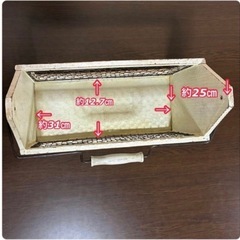取っ手付き木製ワイヤーフェンスBOXの画像