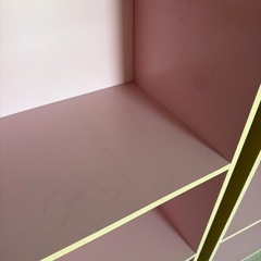 【差し上げます】ピンクのカラーボックス3個セットの画像