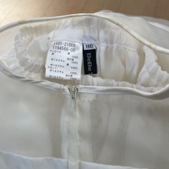 女児　Be Be フォーマルドレス　白 B-2423　の画像