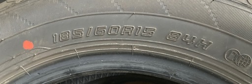 【お取引決まりました】【良品】DUNLOP 185/60R15 25年製 夏タイヤ