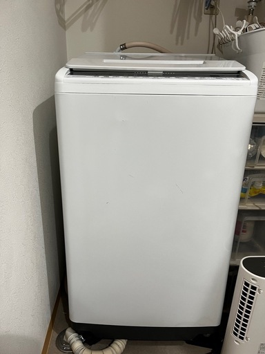 【お話中】日立 7．0kgインバーター全自動洗濯機 ビートウォッシュ ホワイト BW-G70M W