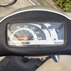 SUZUKI レッツⅡ　原付バイク　50ccの画像