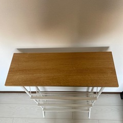 天板付シューズラック　3段の画像