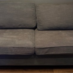 IKEA 3人掛けソファ&オットマン　KIVIKの画像