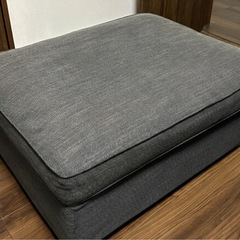 IKEA 3人掛けソファ&オットマン　KIVIKの画像