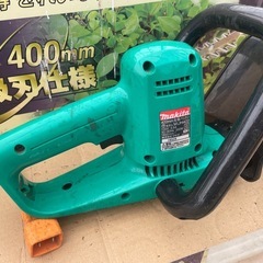 マキタ MUH402 400mm生垣バリカン 10mコード付　動作確認済の画像
