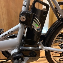 ペルテック　電動アシスト　自転車　折りたたみ　難あり　ジャンクの画像