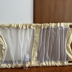 ベビーフェンス２台　SとMの画像