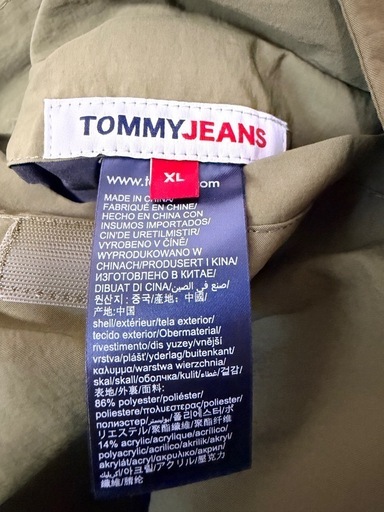  JEANSトミージーンズ　リバーシブル ボアジャケット　ユニセックス