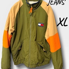 TOMMY JEANSトミージーンズ　リバーシブル ボアジャケット　ユニセックスの画像