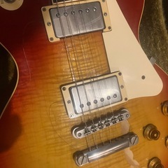 ［緊急で現金が必要なため］オービル Les Paul Standard エレキギター サンバースト ハードケース付きの画像
