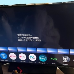 Panasonic  49型　２０２２年製の画像