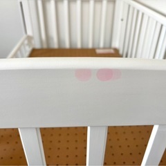 【レギュラーサイズ ベビーベッド】の画像