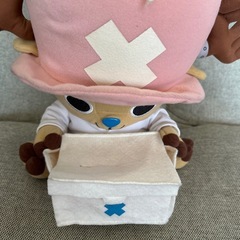 ワンピースキャラクター　チョッパーポケットティッシュ入れ付きの画像