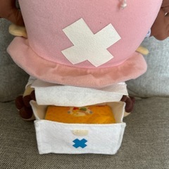 ワンピースキャラクター　チョッパーポケットティッシュ入れ付きの画像
