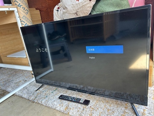 美品✨2022年製 TCL 40インチ 液晶テレビ 40S516 リモコン付き