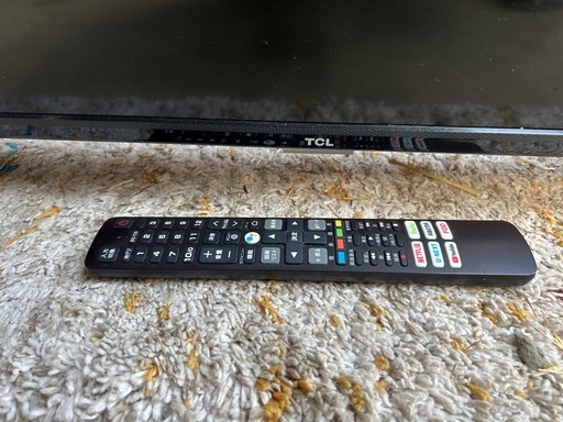 美品✨2022年製 TCL 40インチ 液晶テレビ 40S516 リモコン付き