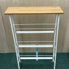 シューズラック　インテリア　家具　ホワイトの画像