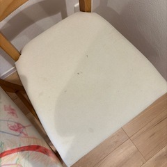 【0円】椅子2脚 【落書きあり】の画像