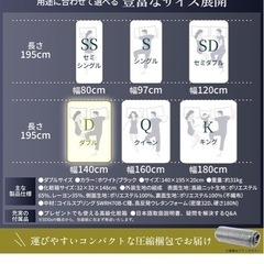 ベットマットレスのみの画像