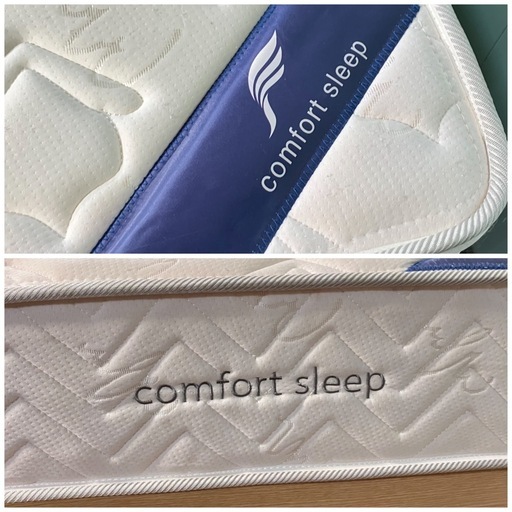 【良質‼️?】錦之堂インターナショナル　高級　ベッドフレーム　comfort sleepマットレス　シングルサイズ✨