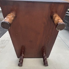 ブビンガ　一枚板テーブル　座卓　アンティークの画像