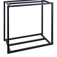 GEX　アクアラックスチール600BK　
組立式水槽台 上下2段設置 ブラックの画像