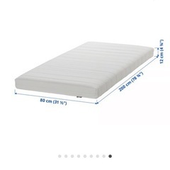 【0円・解体済】IKEA ウトーケル(UTÅKER) セミシングル｜本日〜引取可能な方優先！の画像