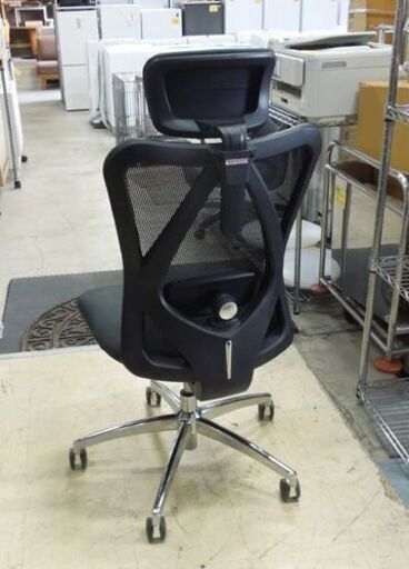 SIHOO オフィスチェア メッシュ ブラック アーム欠品 OAチェア 事務イス やや使用感あり 札幌市東区 新道東店
