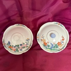 登録 錦松梅   旭翁創製 蓋付 小鉢の画像