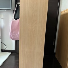 【3/9まで引取】3段カラーボックス（木目調）の画像