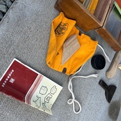 角利 大工道具セット 木箱入りの画像